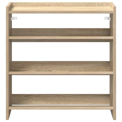 Skohylla sonoma-ek 60x25x62 cm konstruerat trä