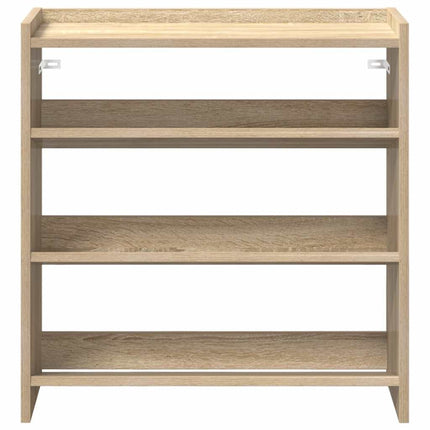 Skohylla sonoma-ek 60x25x62 cm konstruerat trä