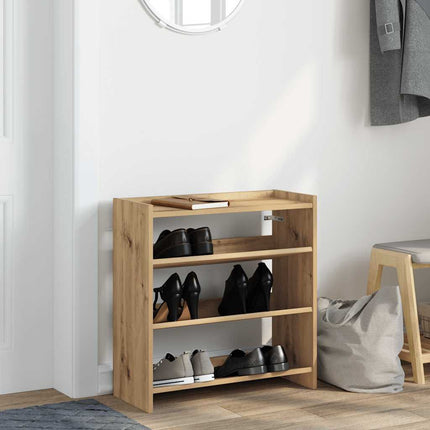 Skohylla ek 60x25x62 cm konstruerat trä