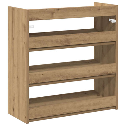 Skohylla ek 60x25x62 cm konstruerat trä