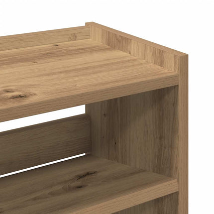 Skohylla ek 60x25x62 cm konstruerat trä