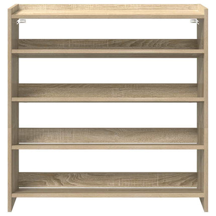 Skohylla sonoma-ek 80x25x81 cm konstruerat trä