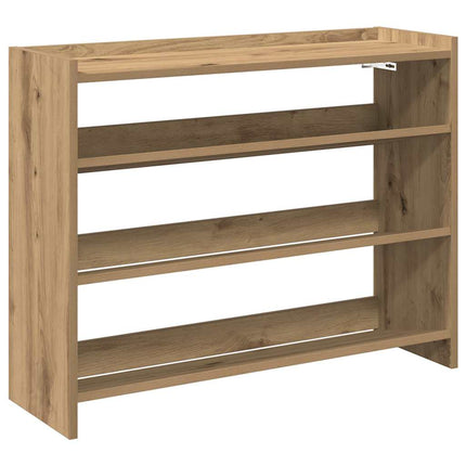 Skohylla ek 80x25x62 cm konstruerat trä