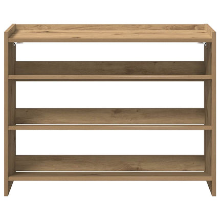 Skohylla ek 80x25x62 cm konstruerat trä