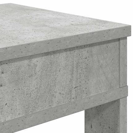 Skohylla betonggrå 60x30x98 cm konstruerat trä