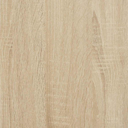 Vägghylla med lådor sonoma-ek 60x26,5x15 cm konstruerat trä