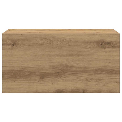 Väggskåp för badrum artisan ek 60x25x30 cm konstruerat trä