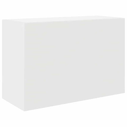 Väggskåp för badrum vit 60x25x40 cm konstruerat trä