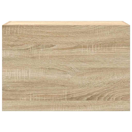 Väggskåp för badrum sonoma-ek 60x25x40 cm konstruerat trä