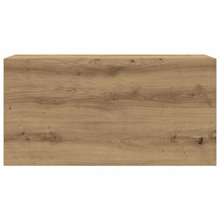 Väggskåp för badrum artisan ek 80x25x40 cm konstruerat trä