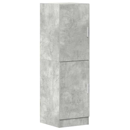 Köksskåp betonggrå 38x41,5x131,5 cm konstruerat trä