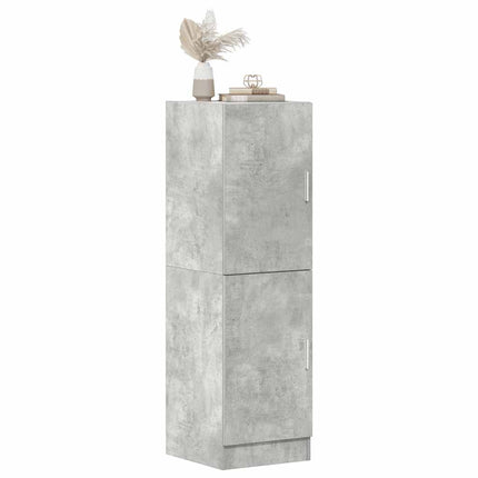 Köksskåp betonggrå 38x41,5x131,5 cm konstruerat trä