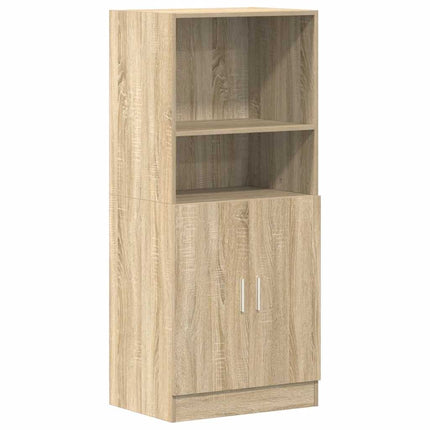 Köksskåp sonoma-ek 57x41,5x131,5 cm konstruerat trä