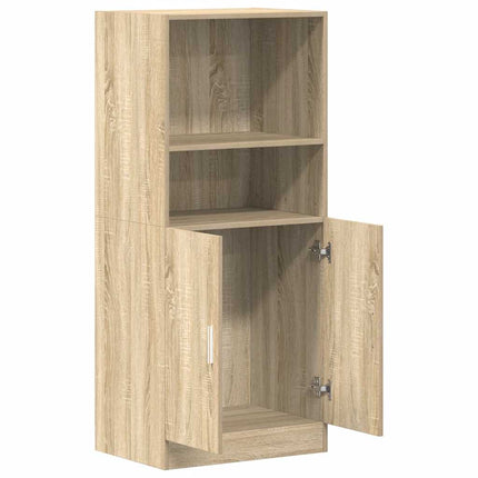 Köksskåp sonoma-ek 57x41,5x131,5 cm konstruerat trä