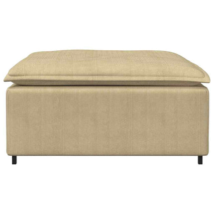 Modulsoffa fotpallsmodul grågrön 100x100x48 cm