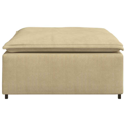 Modulsoffa fotpallsmodul grågrön 100x100x48 cm