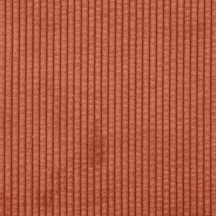 Modulär soffa fotpallsmodul röd orange 100x100x48 cm