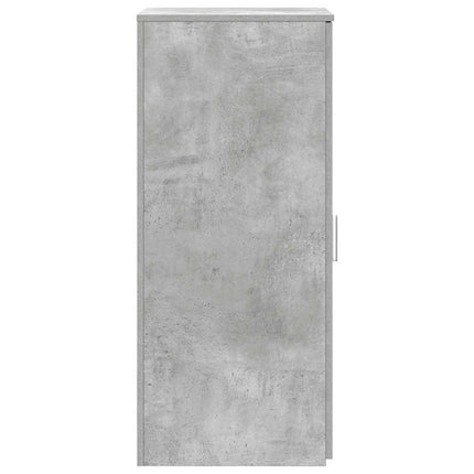 Förvaringsskåp betonggrå 40x45x103,5 cm konstruerat trä