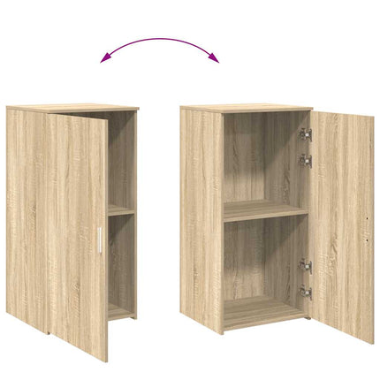 Förvaringsskåp sonoma ek 50x45x103,5 cm konstruerat trä