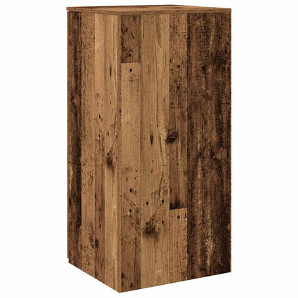 Förvaringsskåp åldrat trä 50x45x103,5 cm konstruerat trä