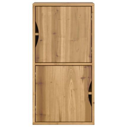 Sidoskåp ODDA 40x24x79 cm massivt trä furu