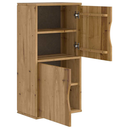 Sidoskåp ODDA 40x24x79 cm massivt trä furu