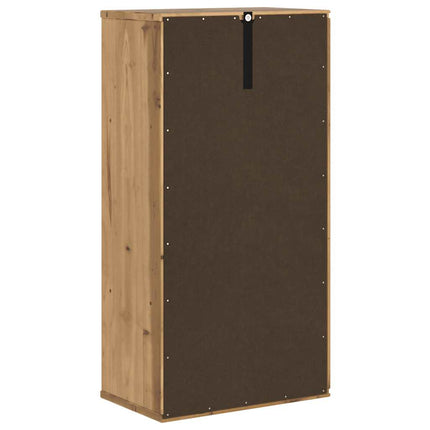 Sidoskåp ODDA 40x24x79 cm massivt trä furu