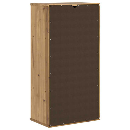 Sidoskåp ODDA 40x24x79 cm massivt trä furu