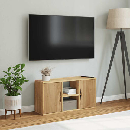TV-bänk "ODDA" 79x24x40 cm massiv furu