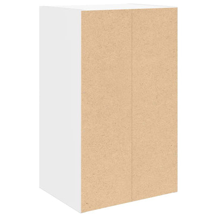 Bokhylla vit 31x24x52 cm konstruerat trä