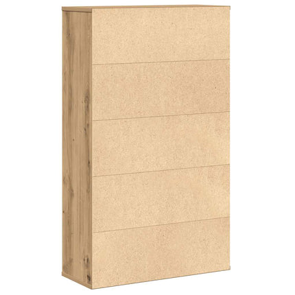 Bokhylla ek 60x24x101,5 cm konstruerat trä