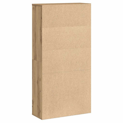 Bokhylla ek 60x24x120 cm konstruerat trä