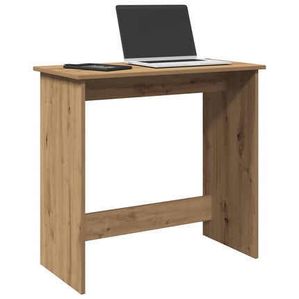 Skrivbord ek 80x40x75 cm konstruerat trä