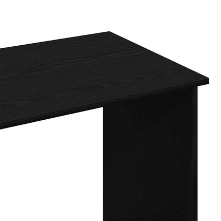 Skrivbord svart 102x50x75 cm konstruerat trä