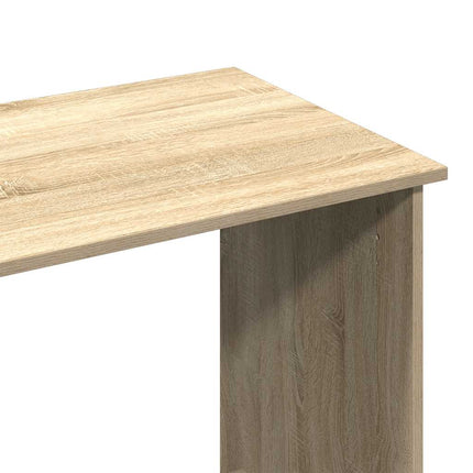 Skrivbord sonoma-ek 102x50x75 cm konstruerat trä