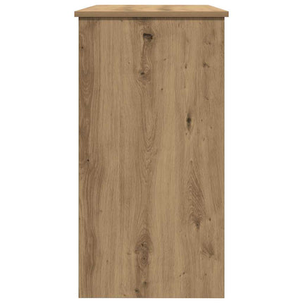Skrivbord ek 80x40x75 cm konstruerat trä