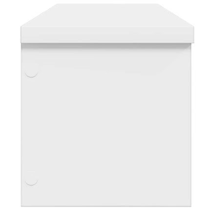 Köksställ stapelbara 2 st vit 60x15x16 cm
