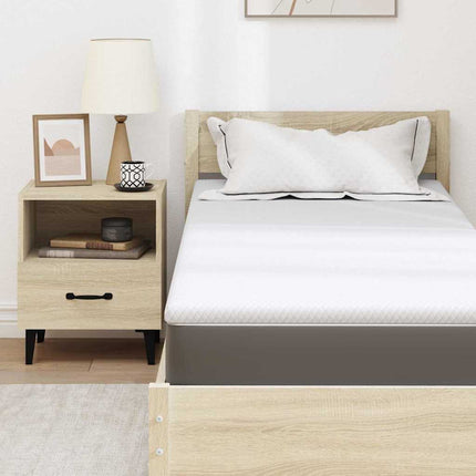 Memory foam madrass toppers for Vuxna Mjuk 80 x 200 cm Vit