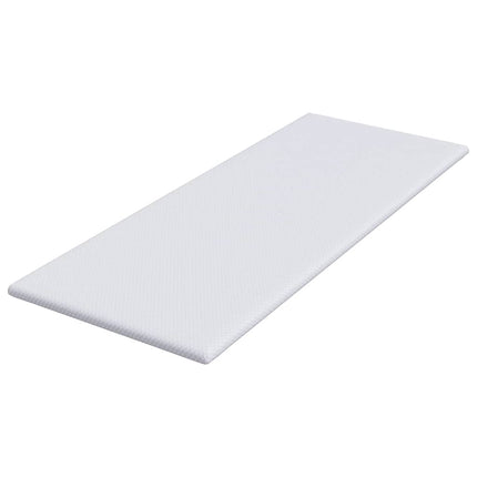 Memory foam madrass toppers for Vuxna Mjuk 80 x 200 cm Vit