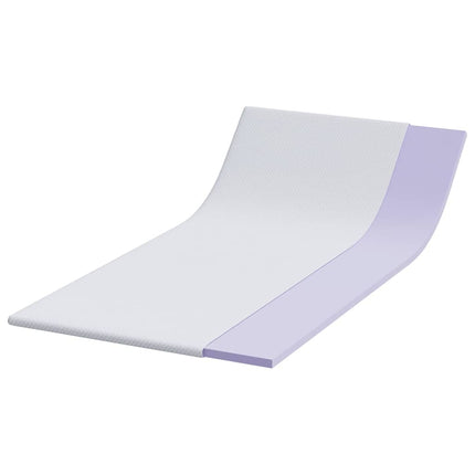 Memory foam madrass toppers for Vuxna Mjuk 100 x 200 cm Vit