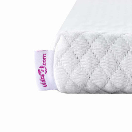 Memory foam madrass toppers for Vuxna Mjuk 120 x 200 cm Vit
