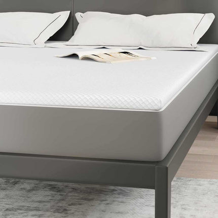 Memory foam madrass toppers for Vuxna Mjuk 200 x 200 cm Vit