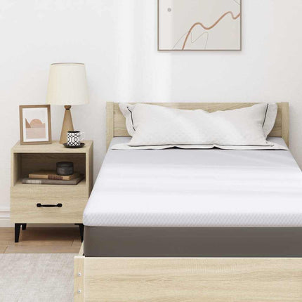 Memory foam madrass toppers for Vuxna Mjuk 90 x 200 cm Vit
