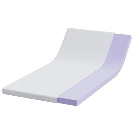 Memory foam madrass toppers for Vuxna Mjuk 120 x 200 cm Vit