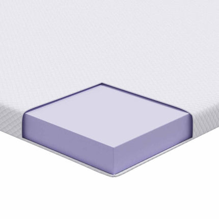 Memory foam madrass toppers for Vuxna Mjuk 140 x 190 cm Vit