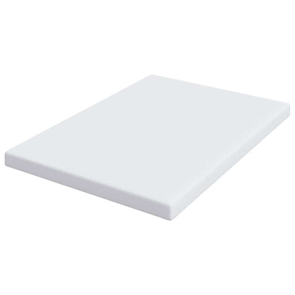 Memory foam madrass toppers for Vuxna Mjuk 160 x 200 cm Vit