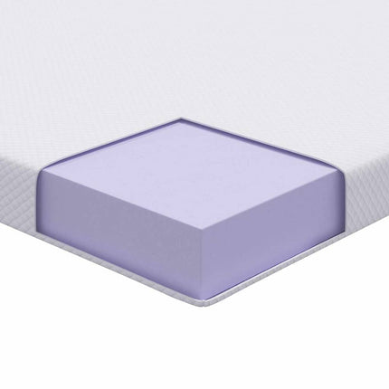 Memory foam madrass toppers for Vuxna Mjuk 200 x 200 cm Vit