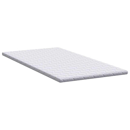 Kokostopper Vit 90 x 200 cm Jacquardtyg