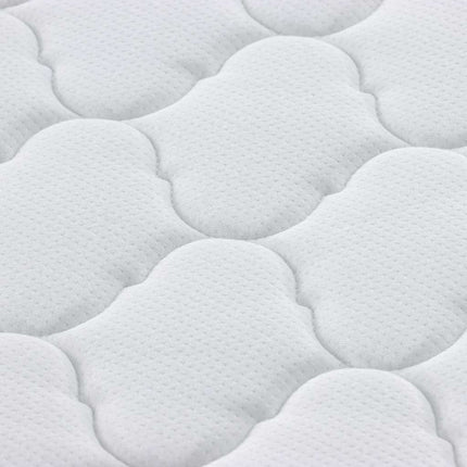 Kokostopper Vit 140 x 190 cm Jacquardtyg