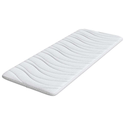 Madrasskydd Vit 80 x 200 cm Stickad tyg